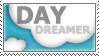 two clouds, the larger one saying Day Dreamer